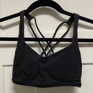 Black Lululemon Free to Be bra